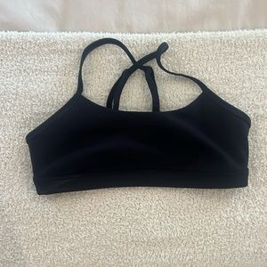 Alo airlift black bra